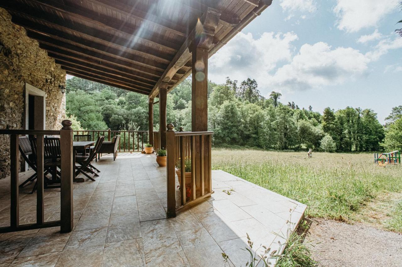 Casa Berbesa - Caserio En Asturias 3, Jardin, Bbq, Fam Castropol Exterior photo